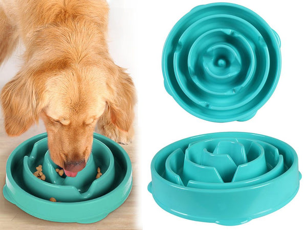 Slow feed dog bowl