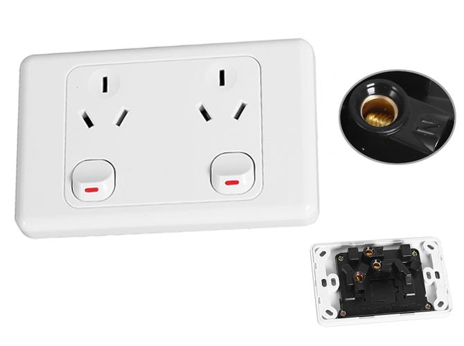 Powerpoint 2 Way Switch Double Power Point Power Point + Switches – golly.co.nz