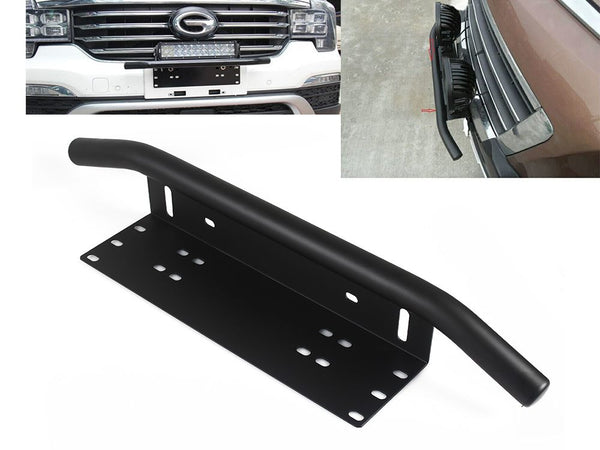 Light Bar Bracket License Number Plate