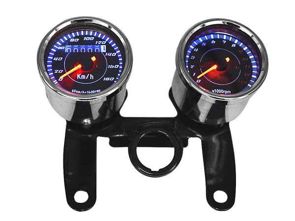 12V Motorcycle Odometer Tachometer Speedometer