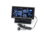 Car Clock Thermometer + Car Charger