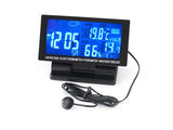 Car Clock Thermometer + Car Charger