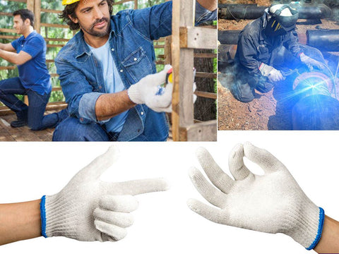 Work Gloves 6 Pairs