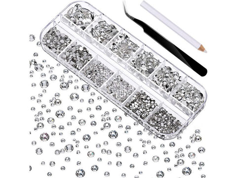 2000PCS Nail Art Rhinestones