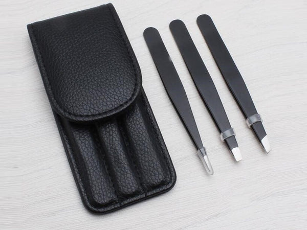 Eyebrow Tweezer Set 3pcs