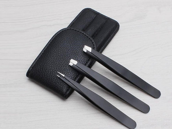 Eyebrow Tweezer Set 3pcs