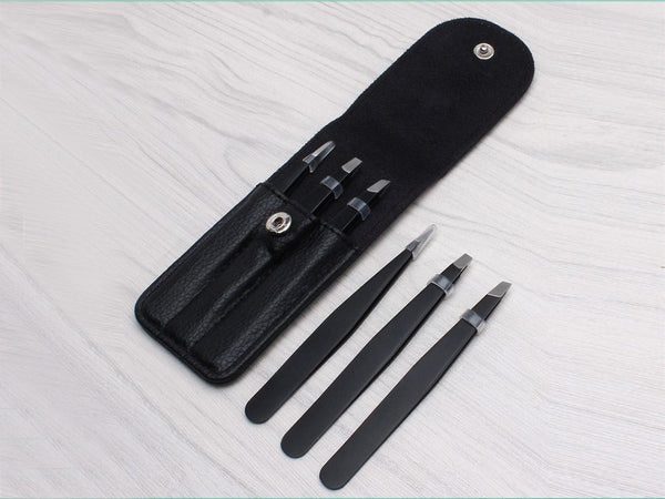 Eyebrow Tweezer Set 3pcs