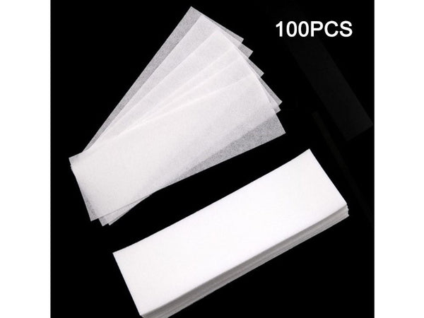 100pcs Wax Strip Hair Remover Waxing Strips