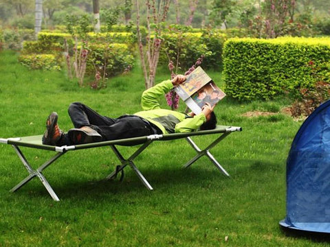 Camping Stretcher Bed with Carry Bag