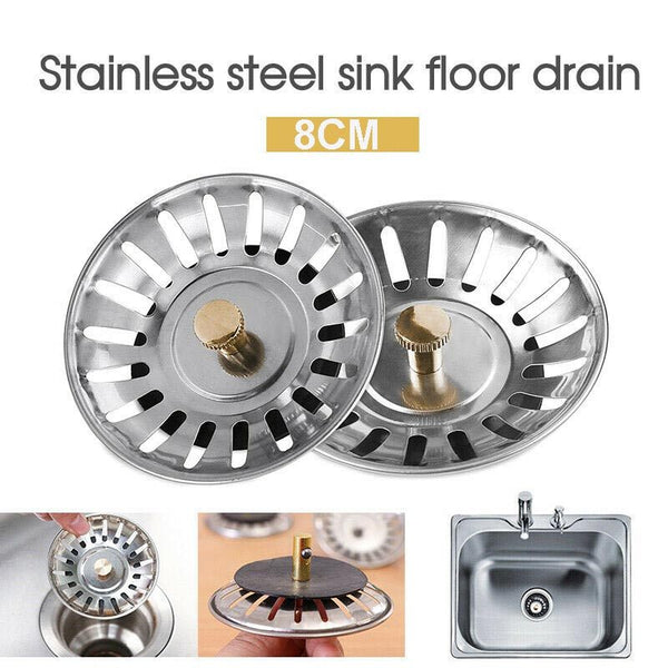 Kitchen Sink Drain Strainer Waste Plug Sink Filter