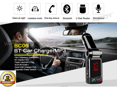 Bluetooth FM Transmitter for Car