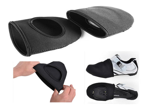 1 Pair of Cycling Toe Covers - ONE SIZE FITS ALL