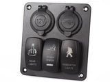 3-Gang Rocker Switch