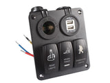 3-Gang Rocker Switch