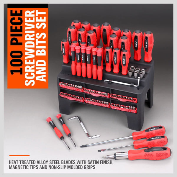 Screwdriver Set Magnetic Screwdriver 100PCS