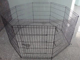 Pet Dog Play Pen Pet Fence - 8 Panels