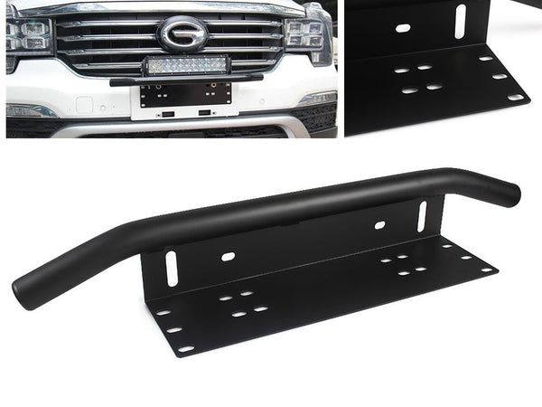 Light Bar Bracket License Number Plate