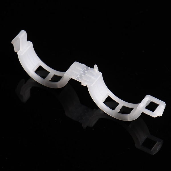 100pcs 2.5cm White Plant Clip Fixed Tomato Clips