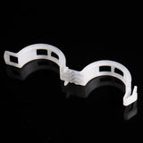 100pcs 2.5cm White Plant Clip Fixed Tomato Clips