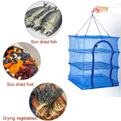 Collapsible Drying Rack Net Folding Mesh Hanger