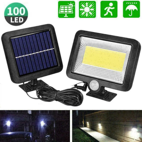 Solar Wall Lights 100 LED Sensor Wall Lamp