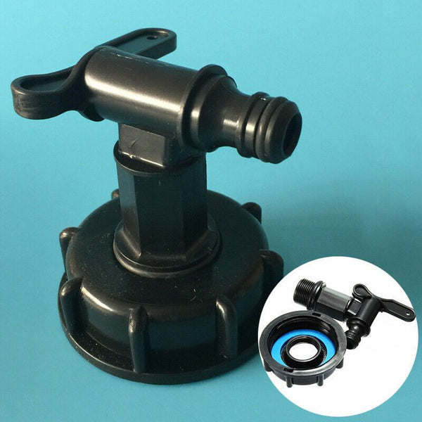 IBC Water Tank Adapter Garden Hose Switch