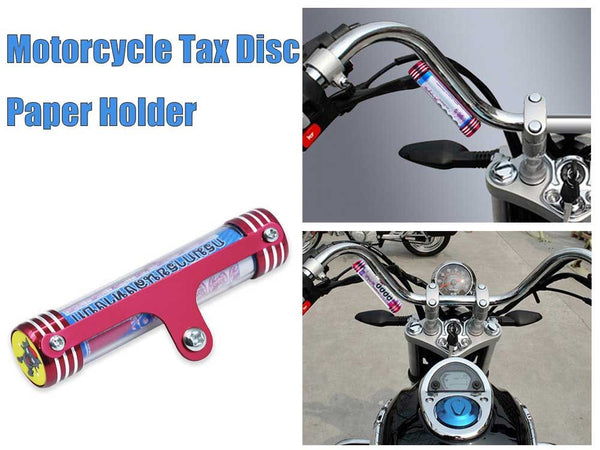 Motorcycle Tax Disc Holder