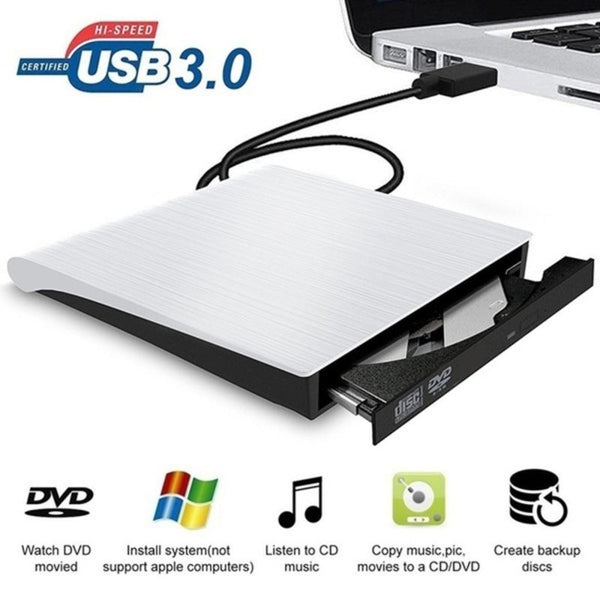 USB 3.0 External DVD Reader Drive CD Player