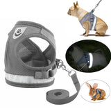 Cat Vest Harness Leash Set S