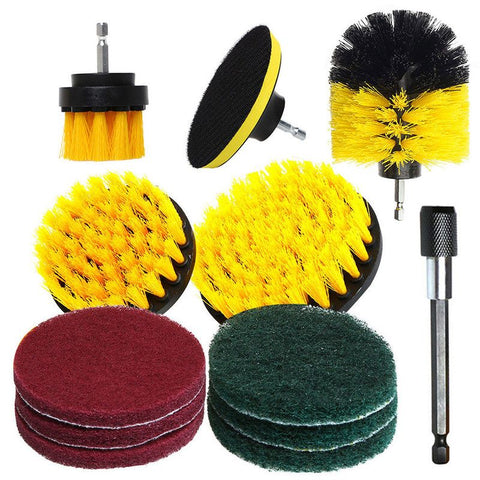 Drill Brush Attachments Cleaning Sponge Scrub