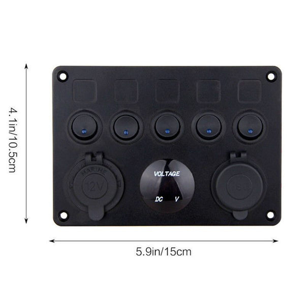 LED Rocker Switch Panel