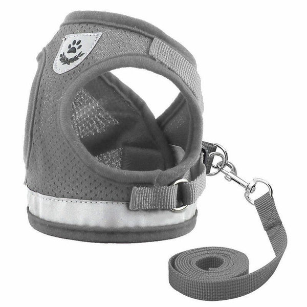 Cat Vest Harness Leash Set S