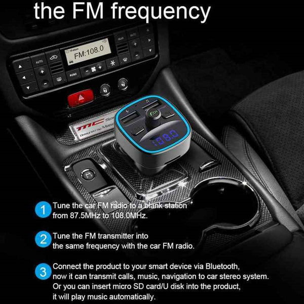 Bluetooth FM Transmitter MP3 Player