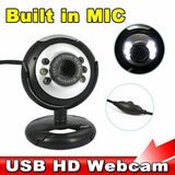 LED Webcam With Mic