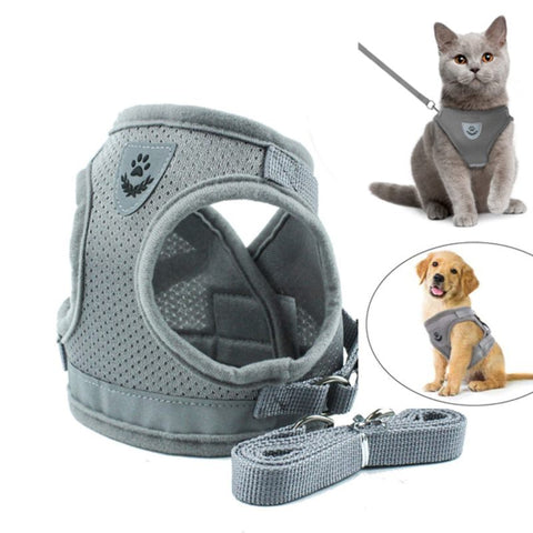 Cat Vest Harness Leash Set XL