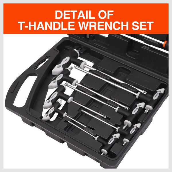 16pcs T-Handle Hex Key