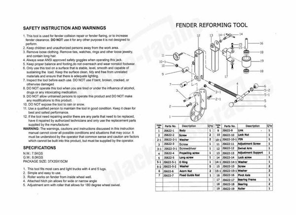 Guard Roller Fender Rollers