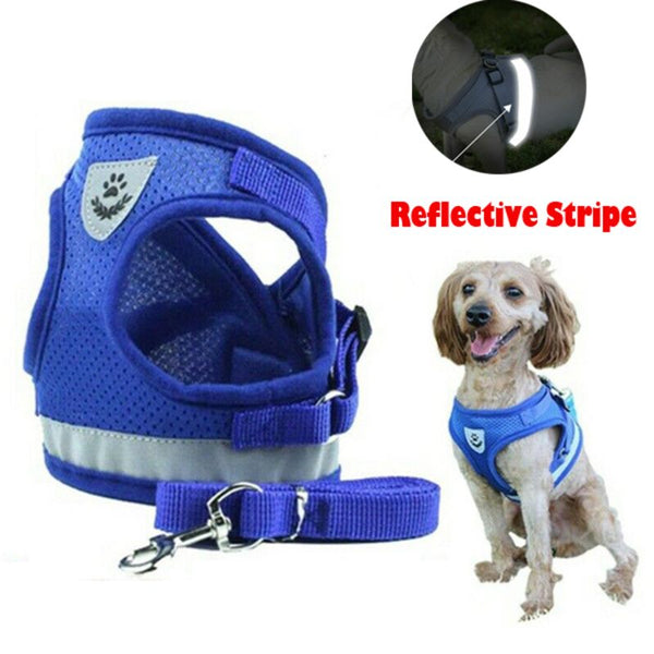 Cat Vest Harness Leash Set M