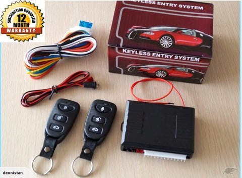 Car Alarm System Keyless