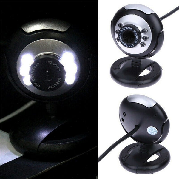 LED Webcam With Mic