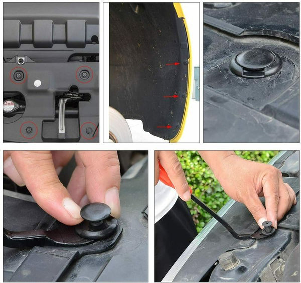 Car Push Retainer Clips