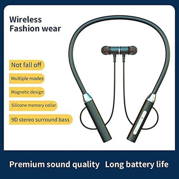 Bluetooth Wireless Neckband Headphones