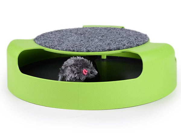 Mouse Chasing Cat Toy - Cat Scratching Board