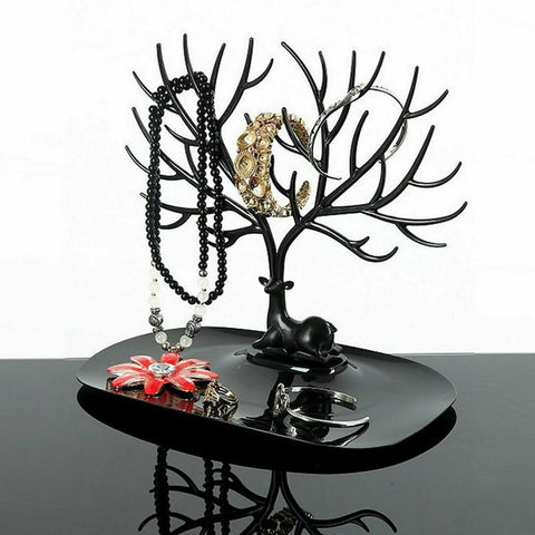 Deer Tree Jewellery Display Rack Holder Storage Organiser