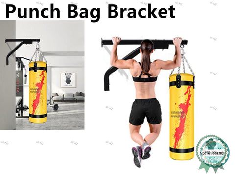 Punch Boxing Bag Hanging Stand Bracket - Wall Mounted