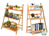 Ladder Shelves Flower Stand