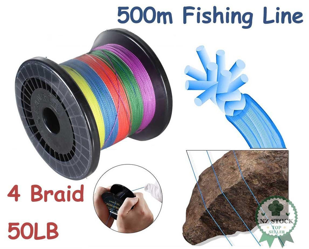 High Strength Braid Fishing Line 500M 50LB –