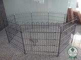 Pet Dog Play Pen Pet Fence - 8 Panels