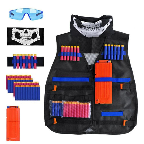 Kids Nerf Guns Tactical Vest Kit