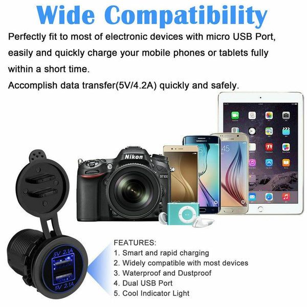 Dual USB Car Charger